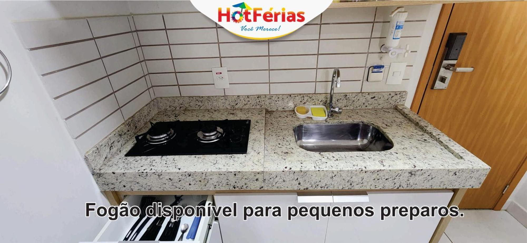Apartamento Everest Flat Service, Prox Water Park, Clube Prive, Riviera, Boulevard - Hotferias